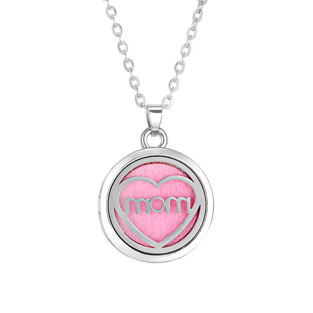 New Tree of Life Aromatherapy Necklace Essential Oil Diffuser Perfume Locket Pendant Necklaces Women Aroma Jewelry Gift